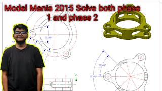 Model Mania 2015 SOLVED in SOLIDWORKS 🔥 Complete Part Modeling Guide