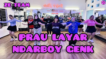 PRAU LAYAR ➖ NDARBOY GENK / ZUMBA / SENAM KREASI / VIRAL TIKTOK / CHOREO BY UMY AGUS96 / ZE TEAM 💜🖤