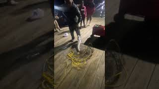 Wow!!! 32-inch Red Fish at Sea Wolf Park, Galveston TX at 3 AM🎣 🌊