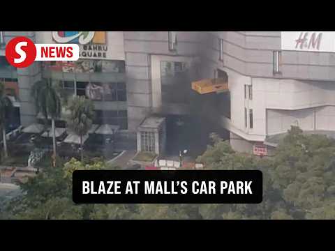 Fire breaks out at basement car park of JB mall