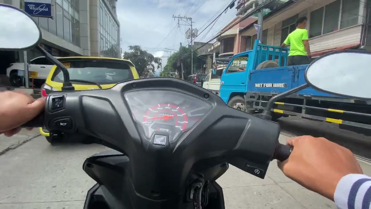 Honda Wave RSX City Street View 