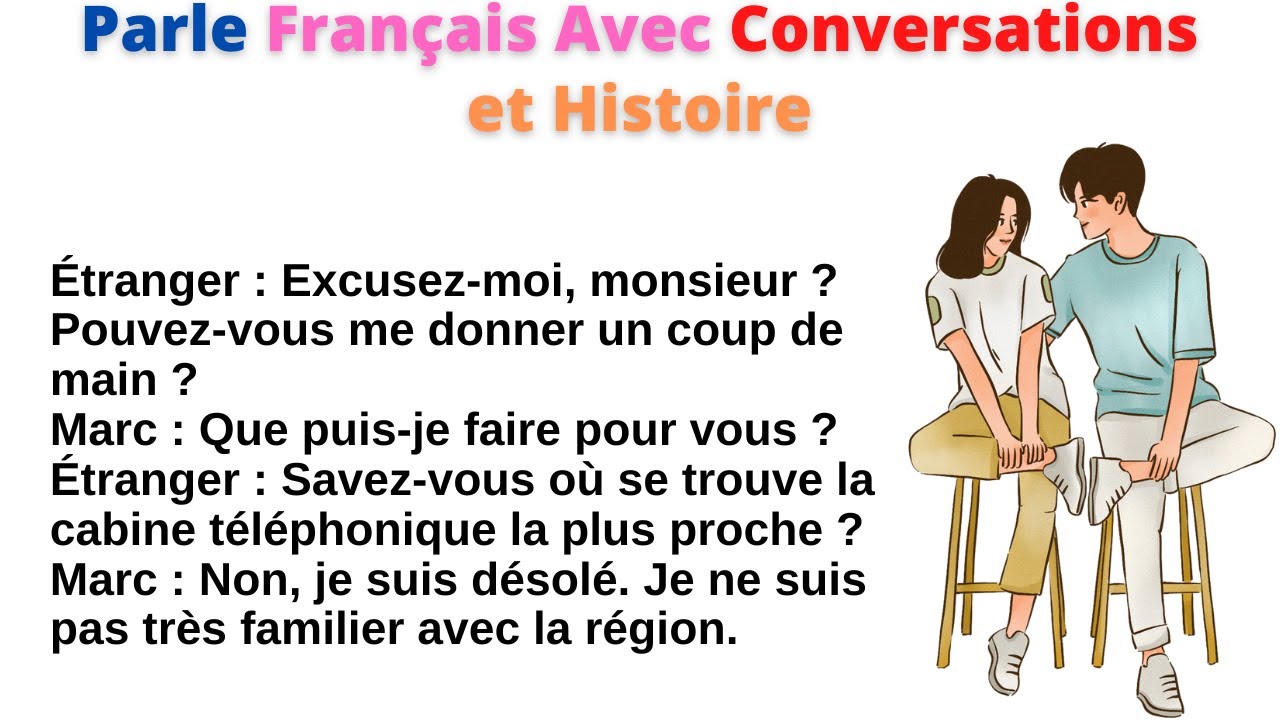 Apprends à parler Français avec la vie du couple FRANÇAIS Marc et Marie