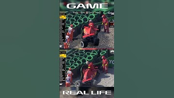 Recreating F1 Crashes | Italy Edition #shorts #f1 #f1crashes