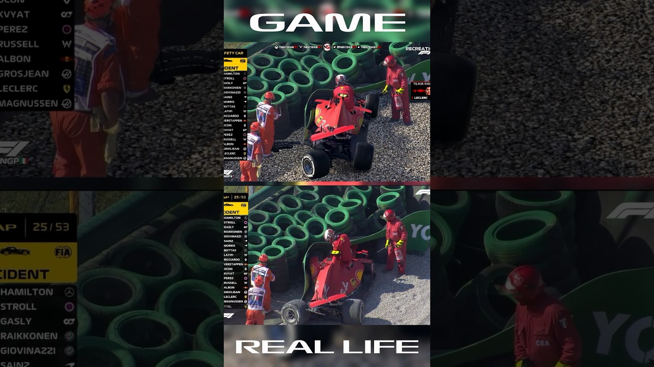 Recreating F1 Crashes | Italy Edition 