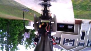 Test 2 of HK on board camera with Trex 450 pro