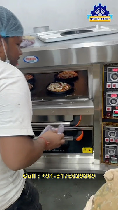 Gas Pizza Oven | Commercial Bakery equipment | How To Make Pizza | Pizza Selling Business Ideas 2024