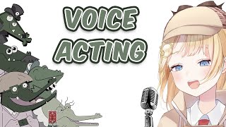 Voice Acting by Watson Amelia All Characters in Later Alligator Hololive EN
