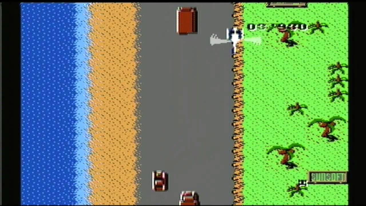 Spy Hunter NES Gameplay Round 1 YouTube