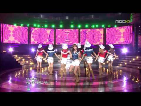 101106 SNSD Hoot Live @ Music Core (Eng Sub)