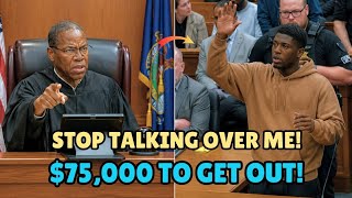 Defendant s Courtroom Outburst BACKFIRES Judge Simpson Sets 75 000 Cash Bond