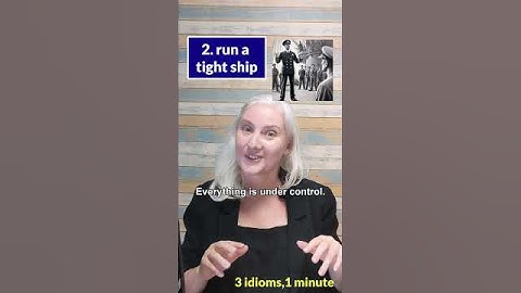 Ship Idioms  |  English Expressions to sound Natural