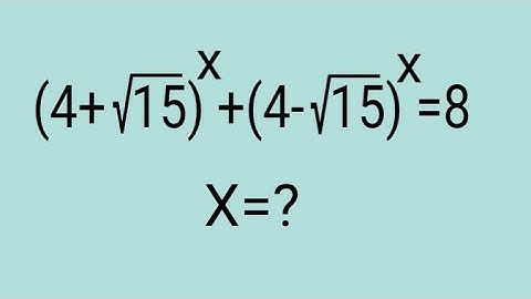 A Very Nice Math Olympiad Exponential Problem l advanced maths question for competitive exams l 