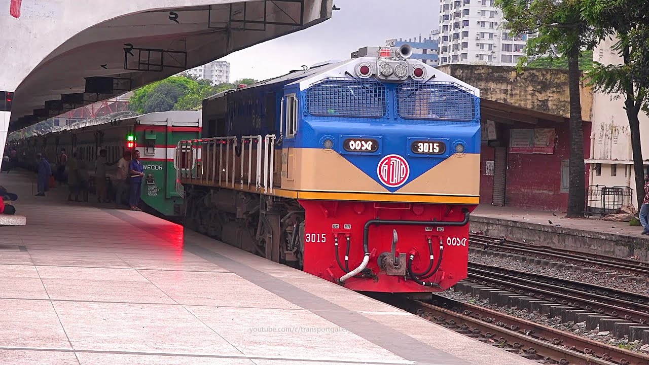 Bangladesh Railways New Locomotive || South Korean Hyundai Rotem made made 3015 series 2200HP EMD
