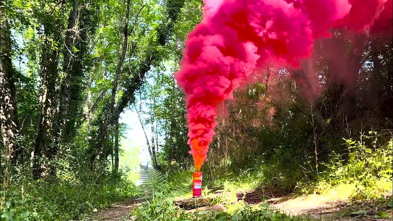 POT FUMIGÈNE 2 MN ROUGE