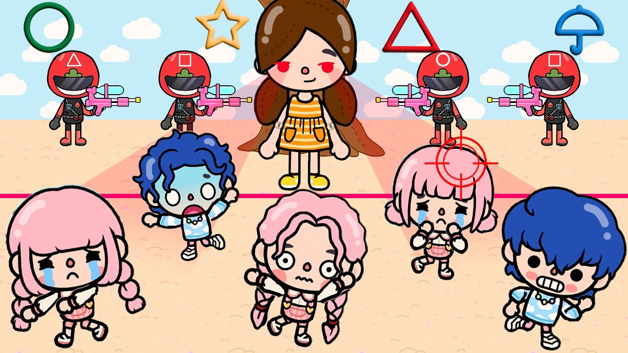 Сестра и брат в игре «Кальмар»: Мать | История жизни Toca | Toca Boca