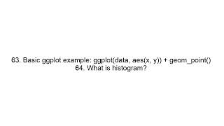 R Interview Questions and Answers (Beginner to Advanced)