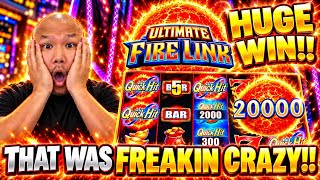My First Attempt was FREAKIN CRAZY on New Ultimate Fire Link Quick Hits!!