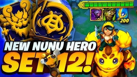 ⭐⭐⭐ 3-STAR NUNU with SWEET TOOTH! | 5 Honeymancy with 6 Bastion Comp | (TFT Set 12 Hyper Roll)