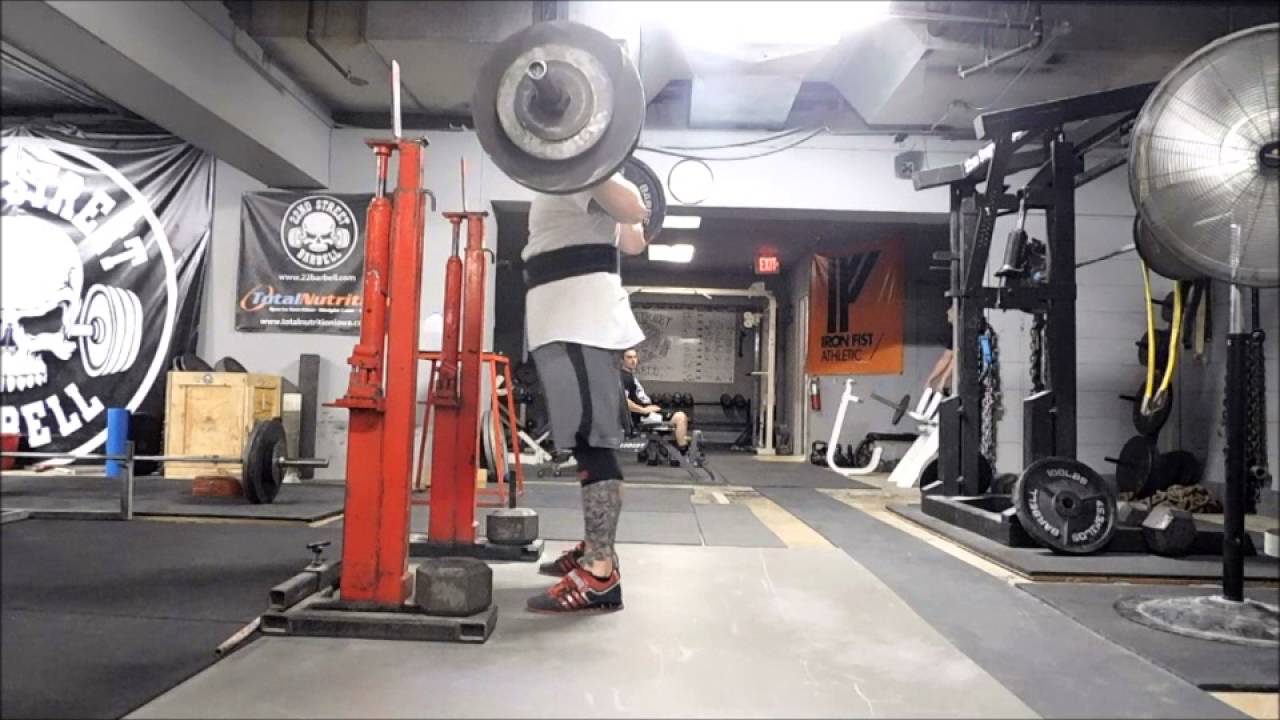 April 25 2016 Squat - YouTube