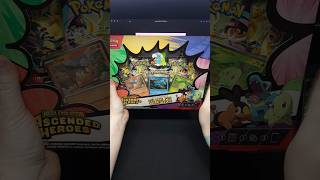 New Pokemon Ascended Heroes pin collection box