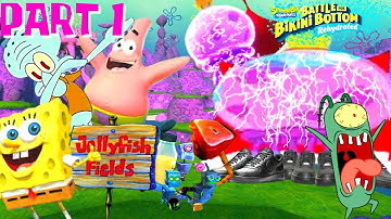 Jellyfish Black Air Force Activities | SpongeBob SquarePants Battle For Bikini Bottom Rehydrated