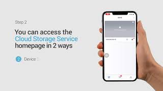 EZVIZ APP Tips | How to access the Cloud Storage Service Homepage screenshot 2