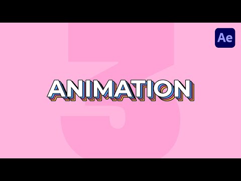 3 красивые анимации текста в After Effects, которые сделают ваши видео интереснее.