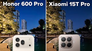 Honor 600 Pro VS Xiaomi 15T Pro Camera Test Comparison 