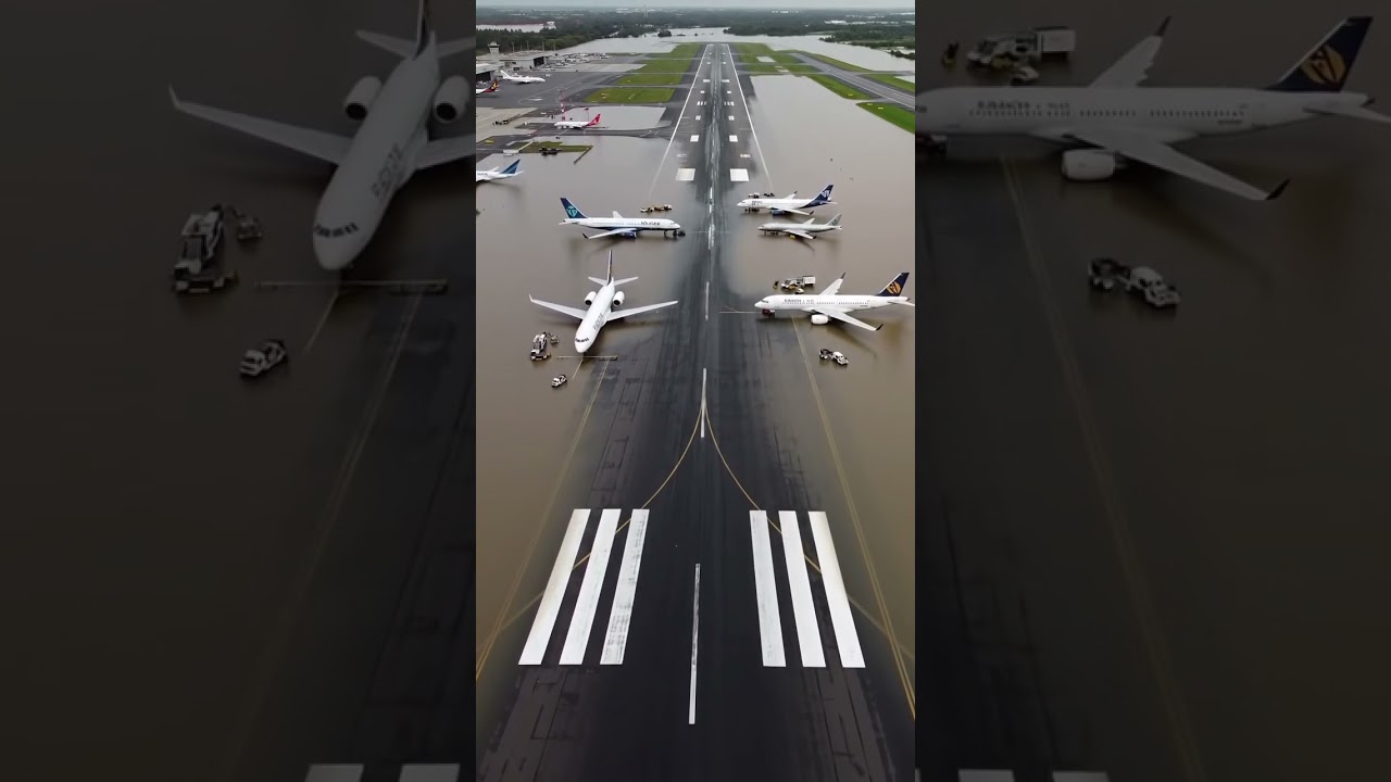 "Airport Runway Flood" 