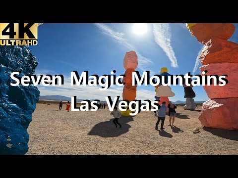 Seven Magic Mountains Las Vegas Full Walkthrough 2024