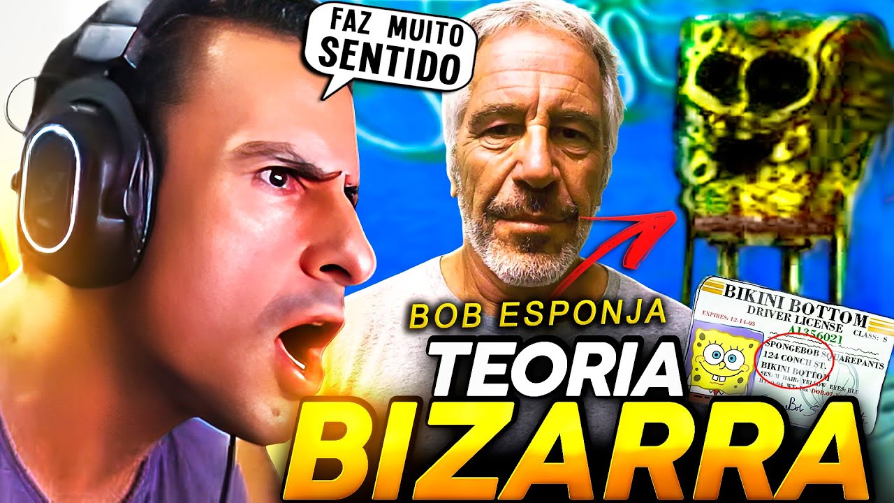 SUPER XANDÃO REAGINDO A TEORIA DO BOB ESPONJA e o CASO EPSTEIN