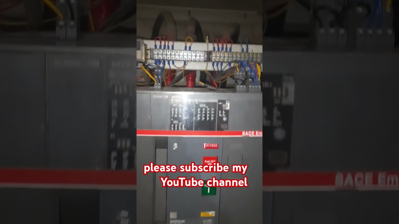 ABB 2000A ACB Repair Complete  and Setting 