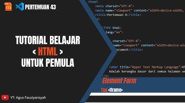 Belajar HTML | Cara Memasukkan embed Video Youtube Kedalam Web Menggunakan HTML Review