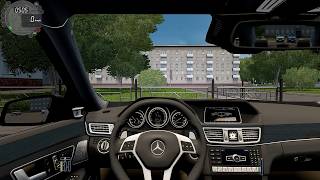 City Car Driving - Mercedes-Benz AMG E63 (W212) screenshot 4