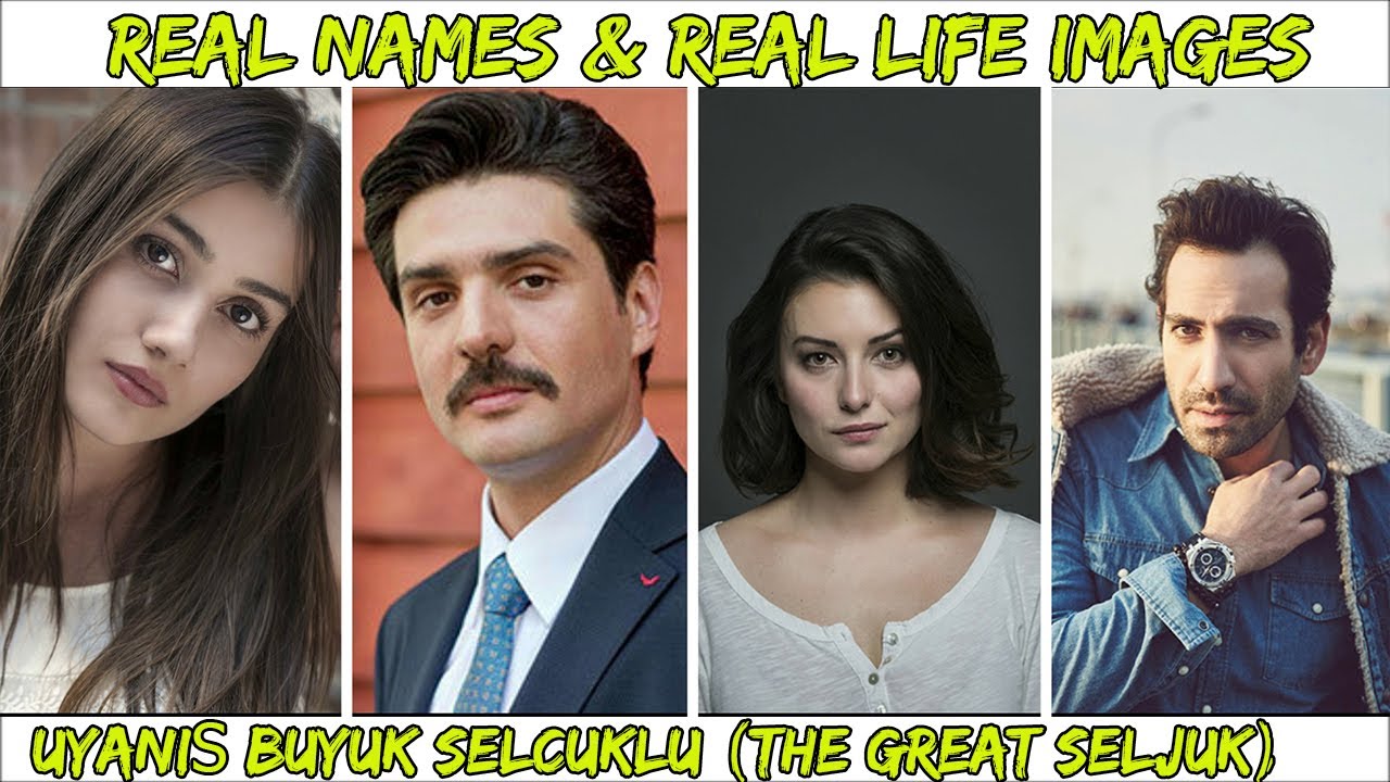 Uyanis Buyuk Selcuklu (The Great Seljuk) Full Cast / Real Name & Real Life Pictures.
