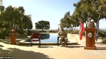 NROTC San Diego Fall 2020 Commissioning Ceremony