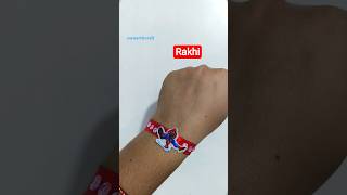 easy rakhi making for kids #shorts #trending #viral #youtubeshorts #rakhi #rakhimaking #kids #easy