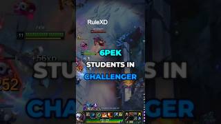 6PEK STUDENTS IN CHALLENGER #challenger #leagueoflegends #leesin #leesingameplay