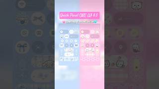 🩵🩷Samsung Quick Panel ONE UI 8.5 Customization S25 Ultra #samsunggalaxy Aesthetic Pink Blue Theme
