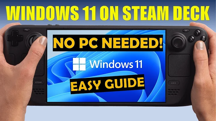 UPDATED 2025 | Windows 11 on Steam Deck from a MicroSD Card | OLED & LCD | No PC Required!