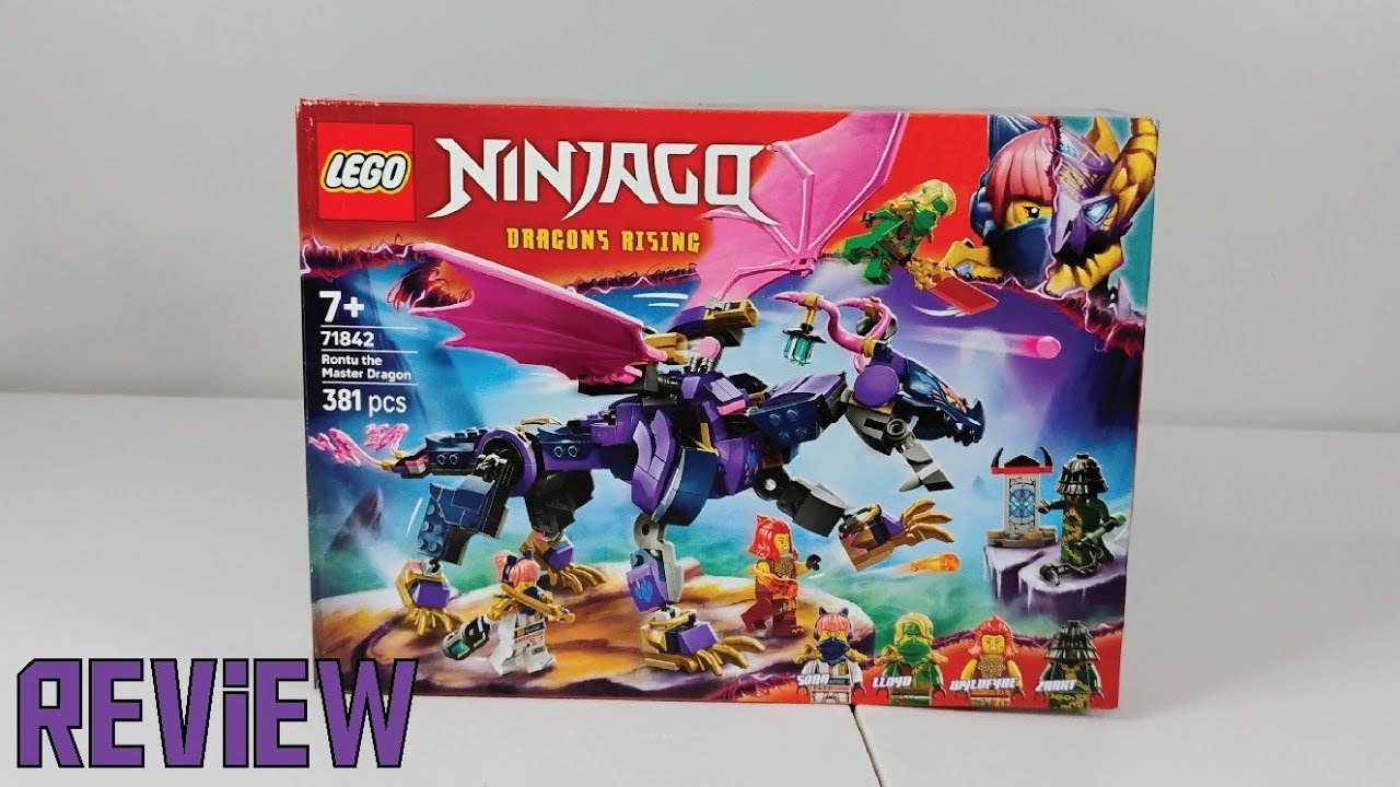 LEGO Ninjago 71842 Rontu the Master Dragon REVIEW! - YouTube