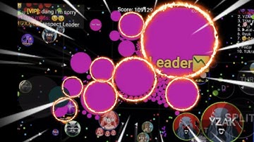 Leader Best moments| BLOB.IO (Mode Crazy 01)🔥🔥🔥💯!!!!