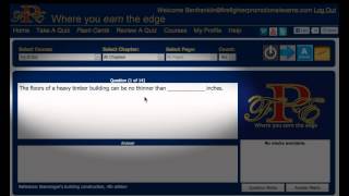 Web App!  FirefighterPromotionalExams.com.mp4 screenshot 3