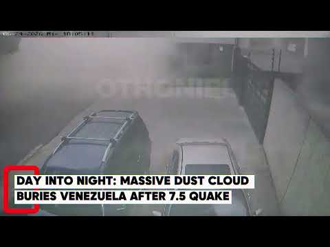 It Looked Like an Apocalypse: Venezuela 7.5 Earthquake Footage