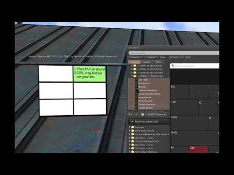 Ctrl drag items from Inventory to HUD