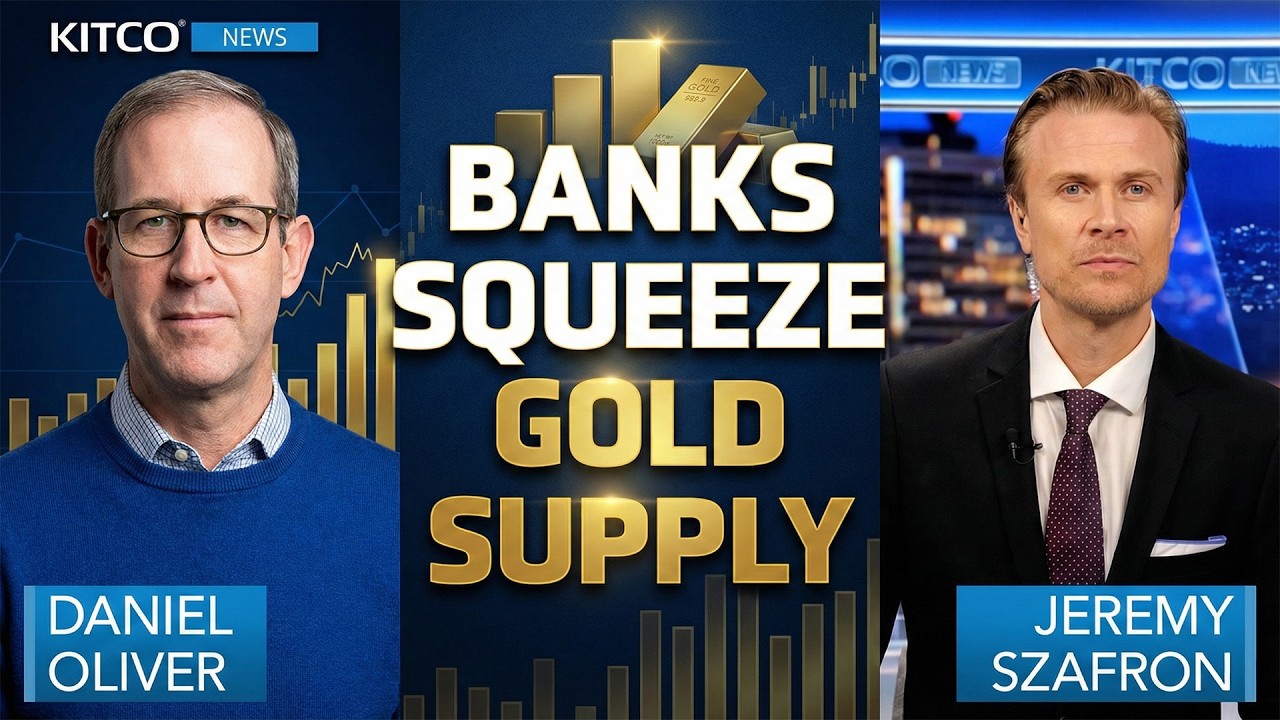 Banks Are Squeezing The Physical Gold Supply: Daniel Oliver Explains Phase Two Volatility