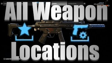 Ghost Recon Wildlands - All Weapons, Weapon Attachments, And Bonus Medal Locations (Map Included!)
