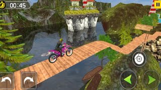 Game Motor Balap - Tricky Bike Trail Stunt #2 screenshot 4