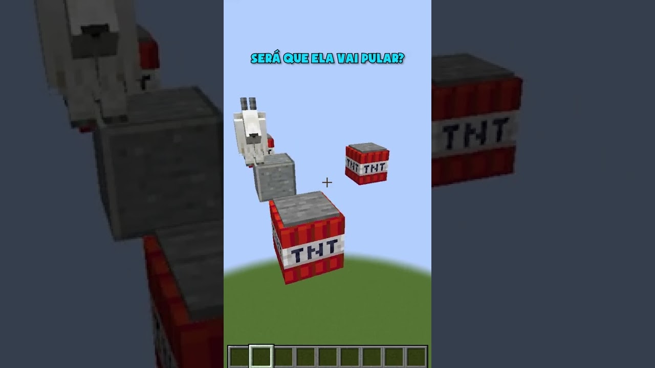minecraft mas, TESTE DE INTELIGÊNCIA DA CABRA #Shorts