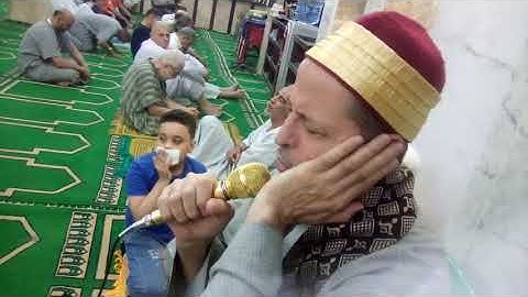 الشيخ ابو الفتوح حسن البساتيني التلاوات الذهبية سورة الروم في مسجد الرحمه